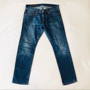 Men's Armani Exchange Skinny Blue Jeans Size 33
